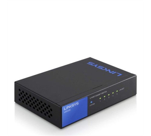 Комутатор Linksys LGS105-EU Комутатор Linksys LGS105-EU