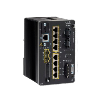 Комутатор Cisco IE-3400-8P2S-E