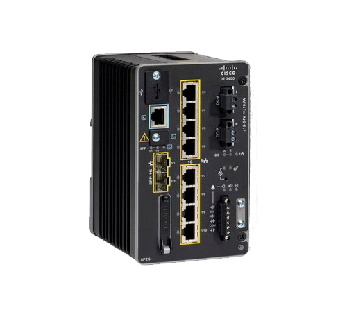 Комутатор Cisco IE-3400-8P2S-E Комутатор Cisco IE-3400-8P2S-E