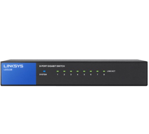 Комутатор Linksys LGS108-EU Комутатор Linksys LGS108-EU