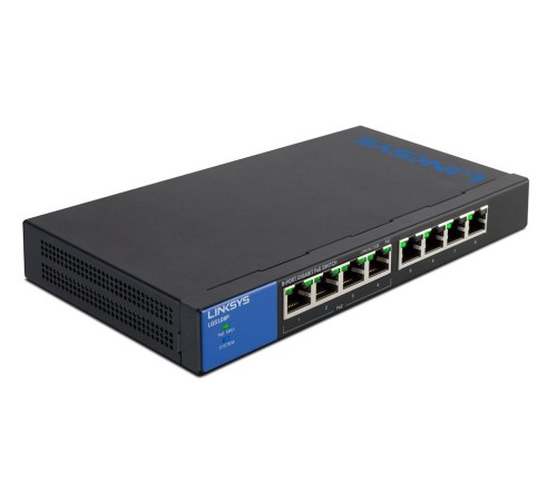 Комутатор Linksys LGS108P-EU Комутатор Linksys LGS108P-EU