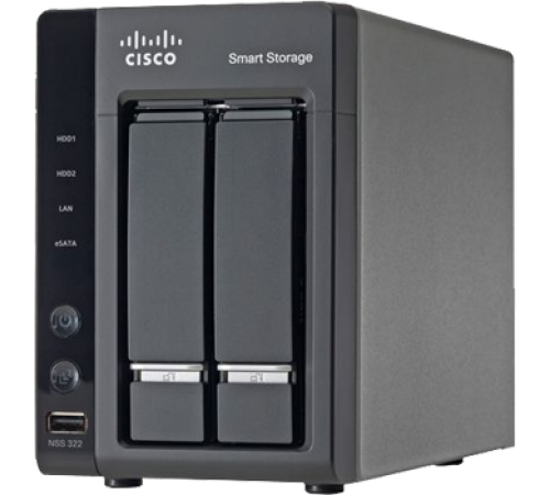 Cisco NSS 322 з 4 Тбайт (NSS322D04-K9) Cisco NSS 322 з 4 Тбайт (NSS322D04-K9)