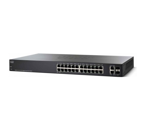 Комутатор Cisco SB SG220-26 (SG220-26-K9-EU) Комутатор Cisco SB SG220-26 (SG220-26-K9-EU)