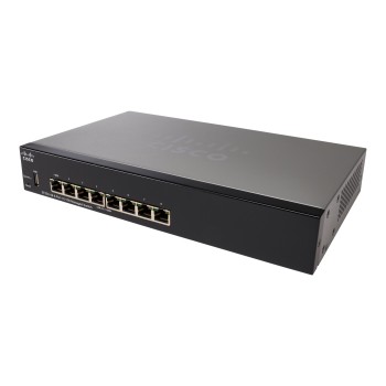 Комутатор Cisco SB SF350-08-K9-EU