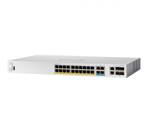 Комутатор Cisco CBS350-24MGP-4X-EU