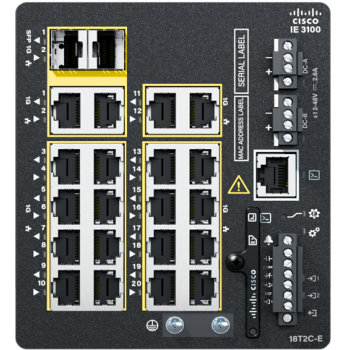 Комутатор Cisco IE-3100-18T2C-E Комутатор Cisco IE-3100-18T2C-E