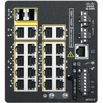 Комутатор Cisco IE-3105-18T2C-E Комутатор Cisco IE-3105-18T2C-E