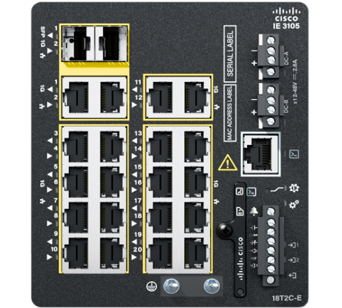 Комутатор Cisco IE-3105-18T2C-E