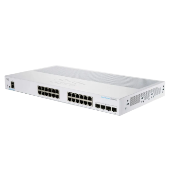 Комутатор Сisco CBS250-24P-4X-EU