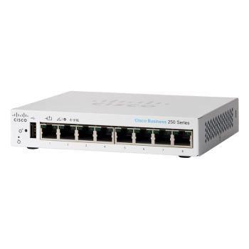 Комутатор Cisco CBS250-8T-D