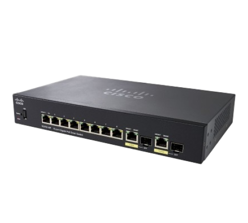 Комутатор Cisco SG250-10P-K9-EU