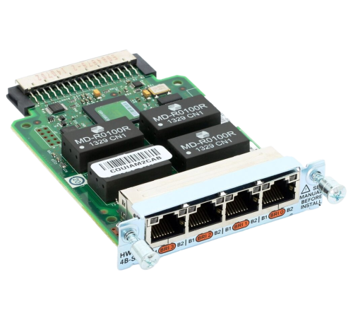 Інтерфейсний модуль Cisco HWIC-4B-S/T=