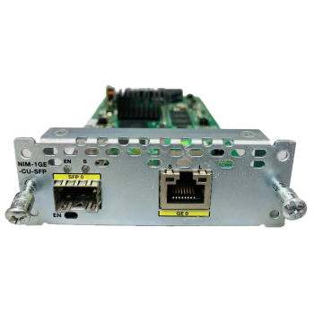 Інтерфейсний модуль Cisco NIM-1GE-CU-SFP= Інтерфейсний модуль Cisco NIM-1GE-CU-SFP=