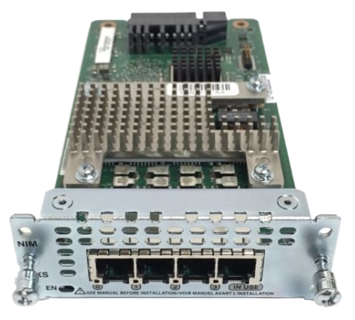 Інтерфейсний модуль Cisco NIM-4-10GE-SFPP=