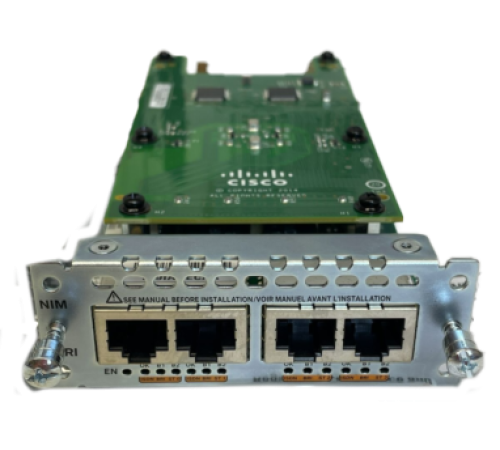 Інтерфейсний модуль Cisco NIM-4BRI-NT/TE=