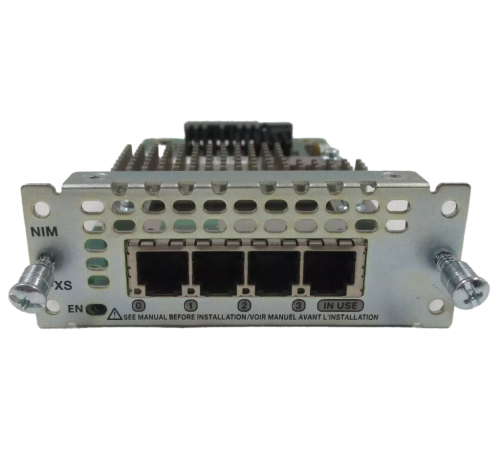 Інтерфейсний модуль Cisco NIM-4FXS= Інтерфейсний модуль Cisco NIM-4FXS=