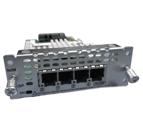 Інтерфейсний модуль Cisco NIM-4FXSP= Інтерфейсний модуль Cisco NIM-4FXSP=