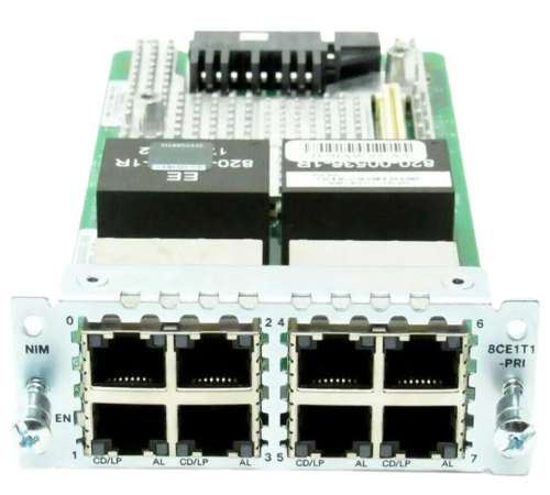 Інтерфейсний модуль Cisco NIM-8CE1T1-PRI=
