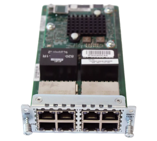 Інтерфейсний модуль Cisco NIM-8MFT-T1/E1=