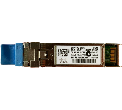 Оптичний модуль Cisco SFP-10G-ZR-S=