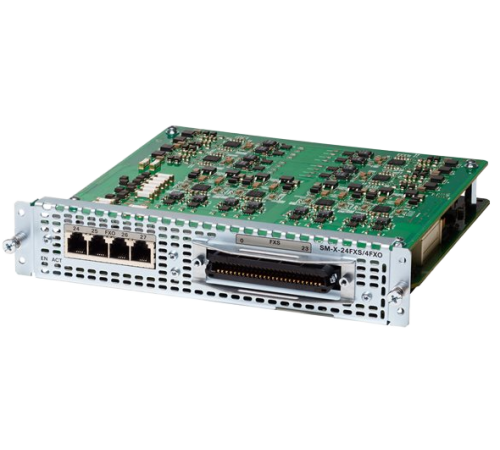 Інтерфейсний модуль Cisco SM-X-24FXS/4FXO=