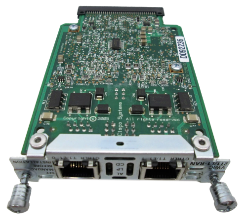 Інтерфейсний модуль Cisco VWIC-2T1-E1-RAN=