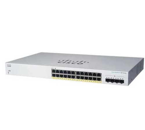 Комутатор Cisco CBS220-24FP-4X-EU Комутатор Cisco CBS220-24FP-4X-EU
