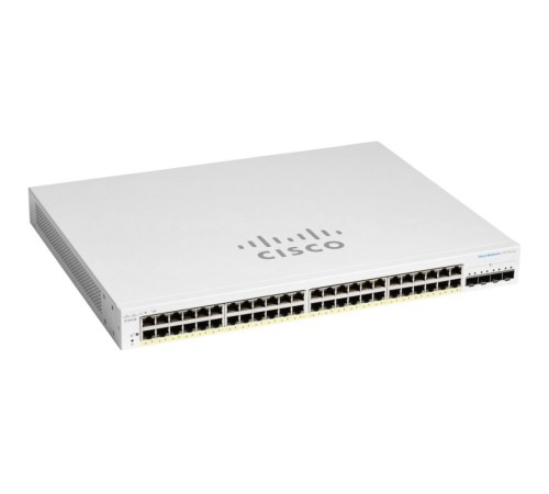 Комутатор Cisco CBS220-48P-4G-EU