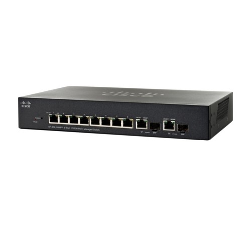 Комутатор Cisco SB SF302-08MPP (SF302-08MPP-K9-EU)