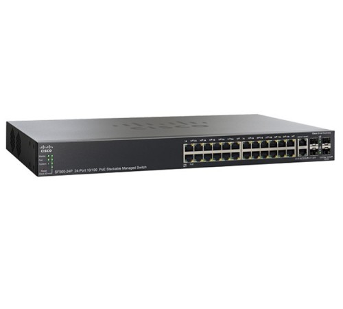 Комутатор Cisco SB SF500-24P (SF500-24P-K9-G5-EU) Комутатор Cisco SB SF500-24P (SF500-24P-K9-G5-EU)