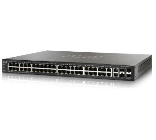 Комутатор Cisco SB SF500-48P (SF500-48P-K9-G5-EU) Комутатор Cisco SB SF500-48P (SF500-48P-K9-G5-EU)