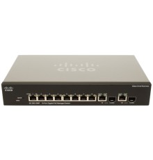 Комутатор Cisco SB SG300-10MP (SRW2008MP-K9-EU)