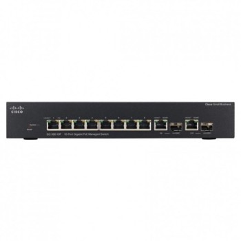 Комутатор Cisco SB SG300-10P (SRW2008P-K9-EU)