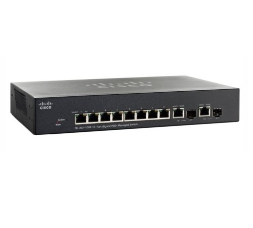 Комутатор Cisco SB SG300-10PP (SG300-10PP-K9-EU)