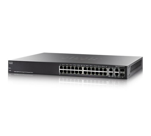 Комутатор Cisco SB SG300-28MP (SG300-28MP-K9-EU) Комутатор Cisco SB SG300-28MP (SG300-28MP-K9-EU)