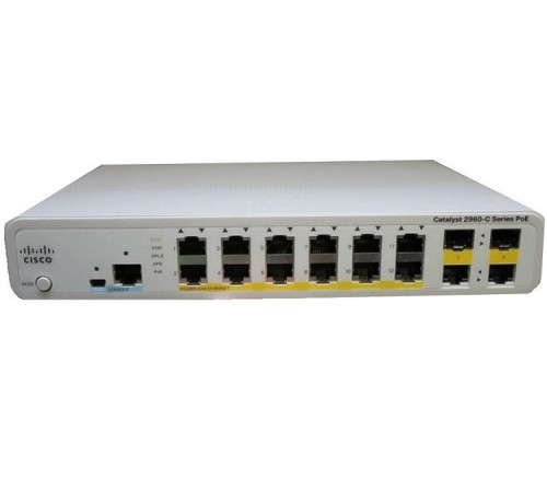 Комутатор Cisco WS-C2960C-12PC-L