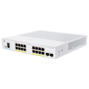 Комутатор Сisco CBS250-16P-2G-EU