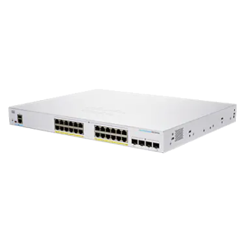 Комутатор Сisco CBS250-24FP-4G-EU