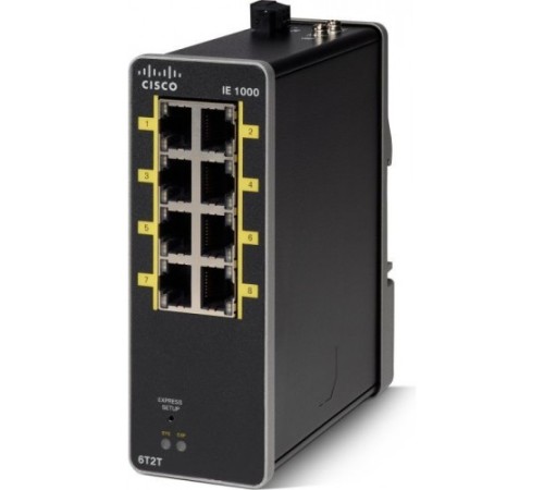 Комутатор Cisco IE-1000-6T2T-LM