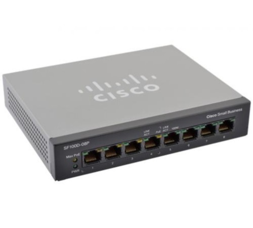 Комутатор Cisco SF100D-08P (SD208P)
