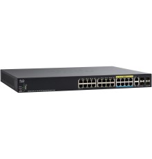 Комутатор Cisco SB SG350X-24PV (SG350X-24PV-K9) Комутатор Cisco SB SG350X-24PV (SG350X-24PV-K9)