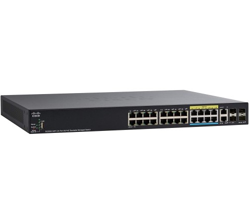 Комутатор Cisco SB SG350X-24PV (SG350X-24PV-K9) Комутатор Cisco SB SG350X-24PV (SG350X-24PV-K9)
