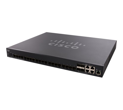 Комутатор Cisco SB SX350X-24F (SX350X-24F-K9-EU) Комутатор Cisco SB SX350X-24F (SX350X-24F-K9-EU)